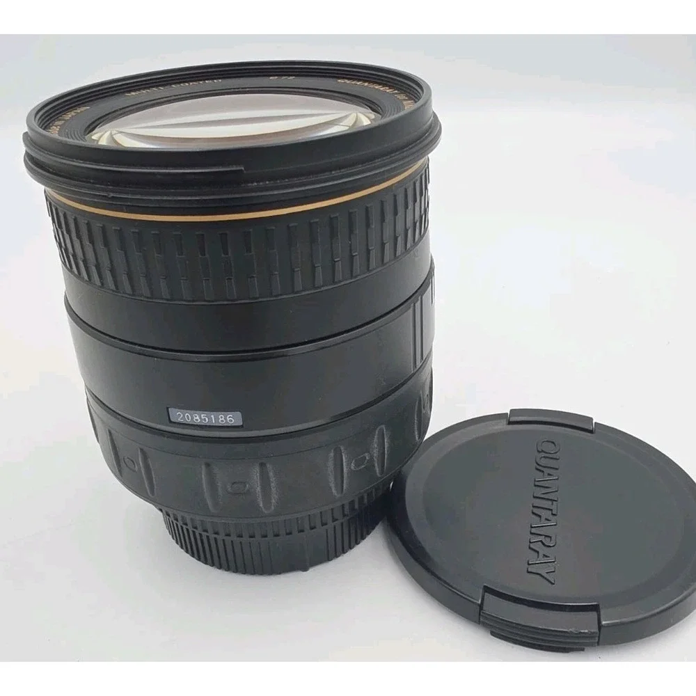 Quantaray 28-200mm 1:3.5-5.6 AF Zoom LDO Lens for Nikon AF Made In JAPAN W/Caps